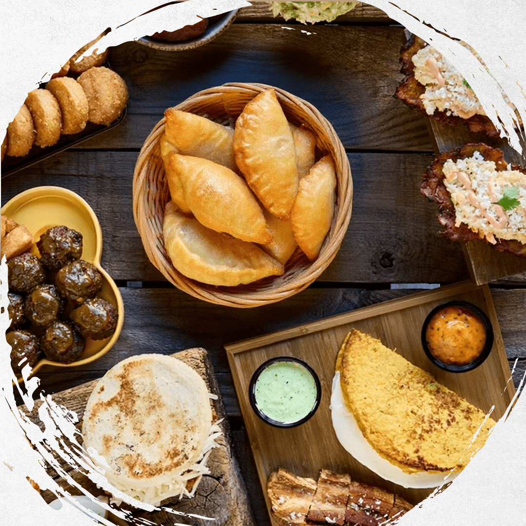 Platos Típicos con Dicha