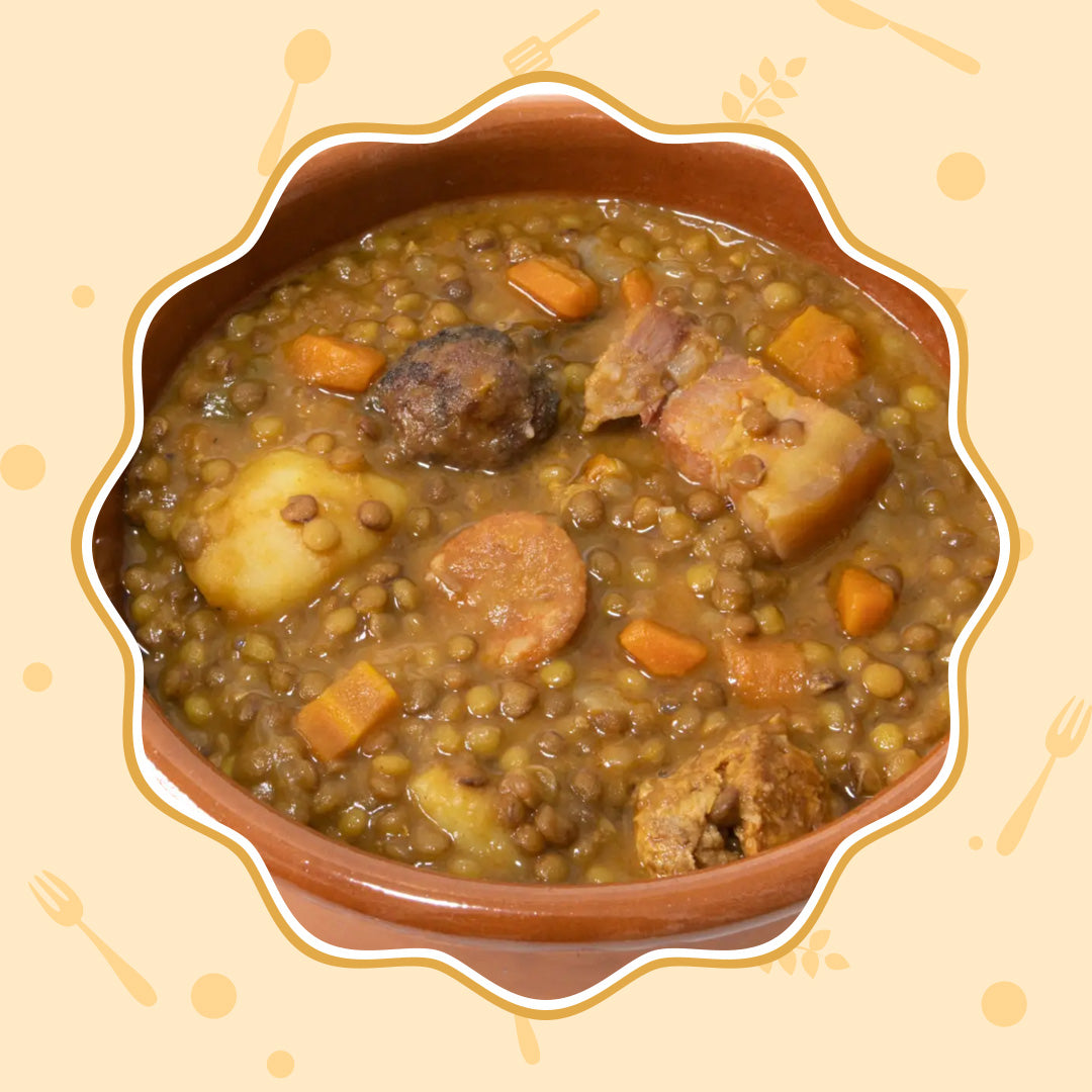 Antioquian Lentil Soup 